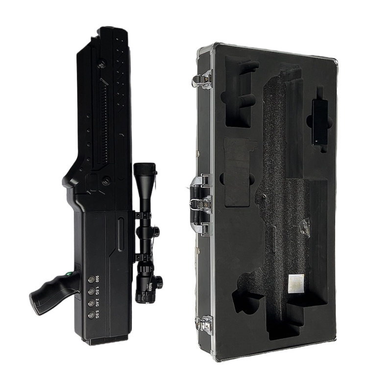  长海手持便携式枪型低空防御反制四通道A型