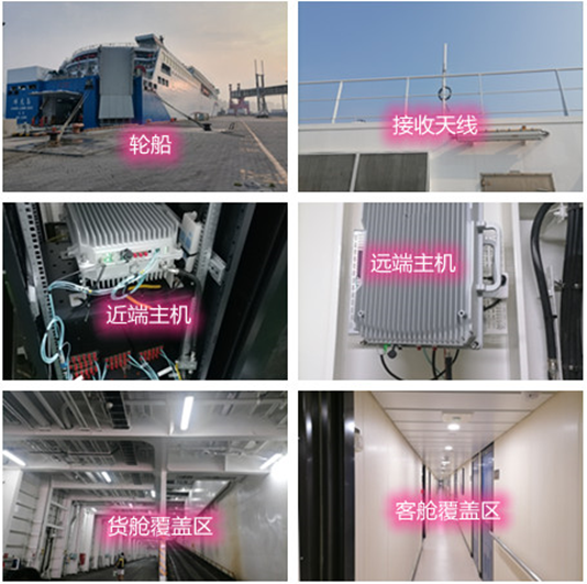  长海海上游轮轮船渔船覆盖案例